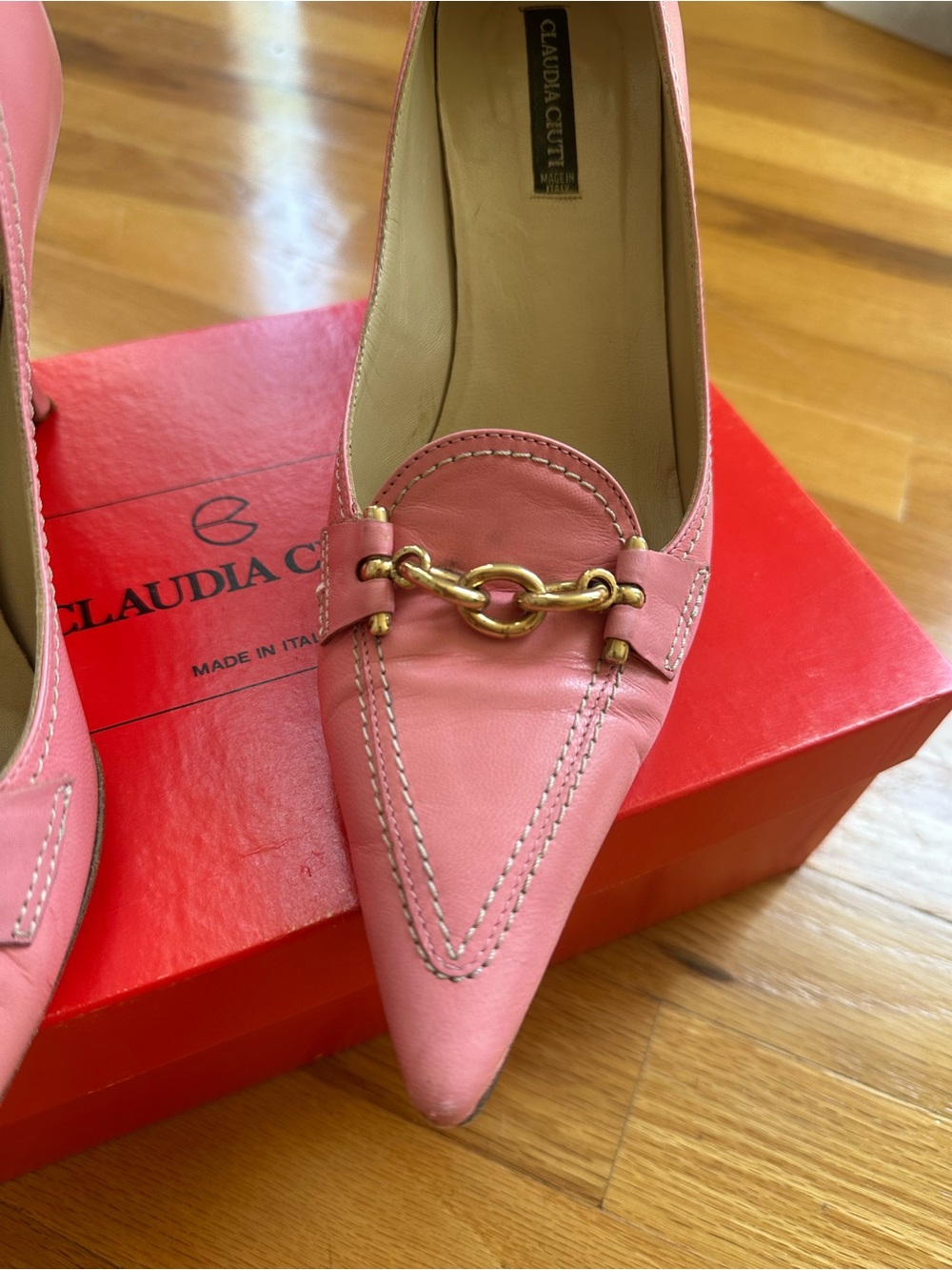 Claudia Ciuti Pink heels - Picture 5 of 7
